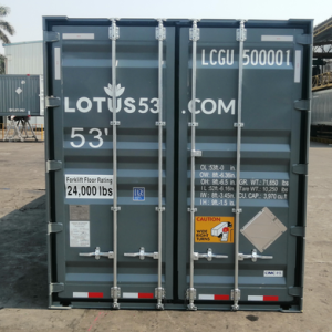 53ft High Cube New 'One-Trip' Shipping Container